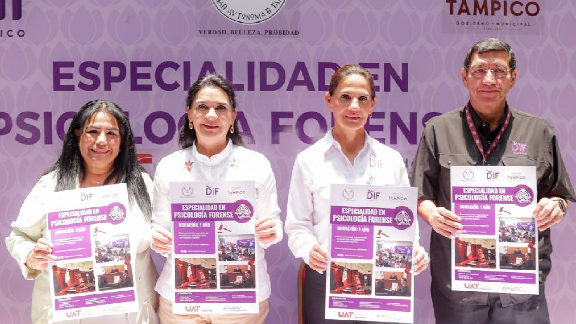 UAT, DIF y Ayuntamiento de Tampico impulsan especialidad en Psicología Forense