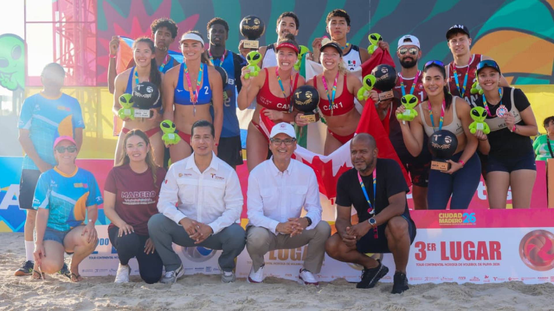 México conquista oro y bronce en el NORCECA de Miramar