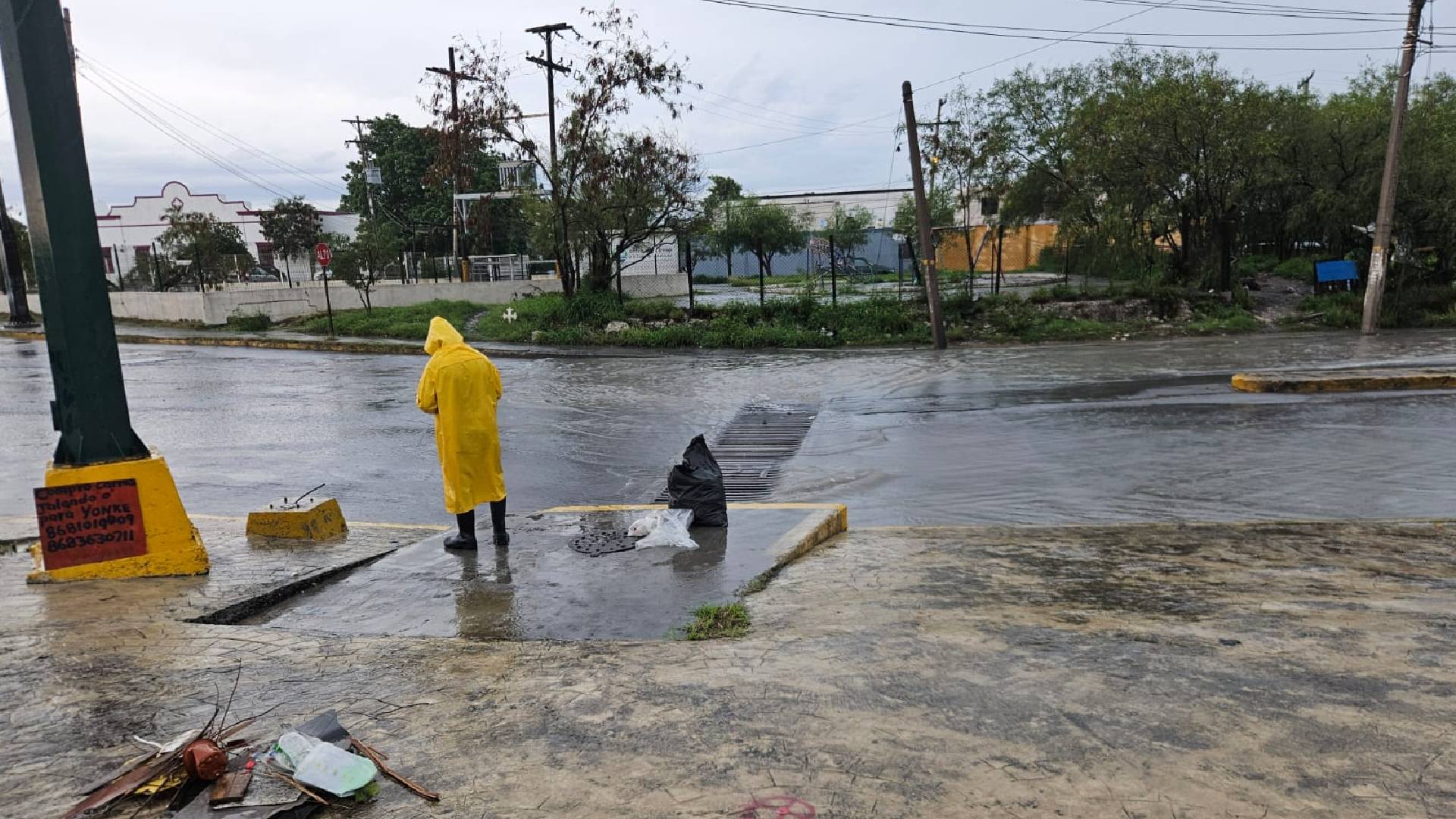Lluvias atípicas dejaron casi 4 pulgadas de precipitación en Matamoros