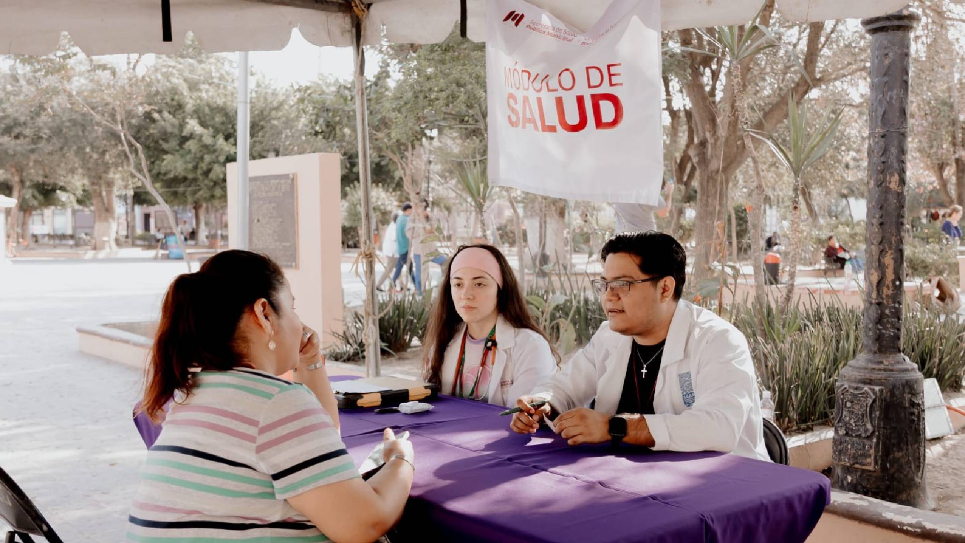 Beto Granados fortalece el cuidado de la salud en Matamoros con programas de atención directa y prevención infantil
