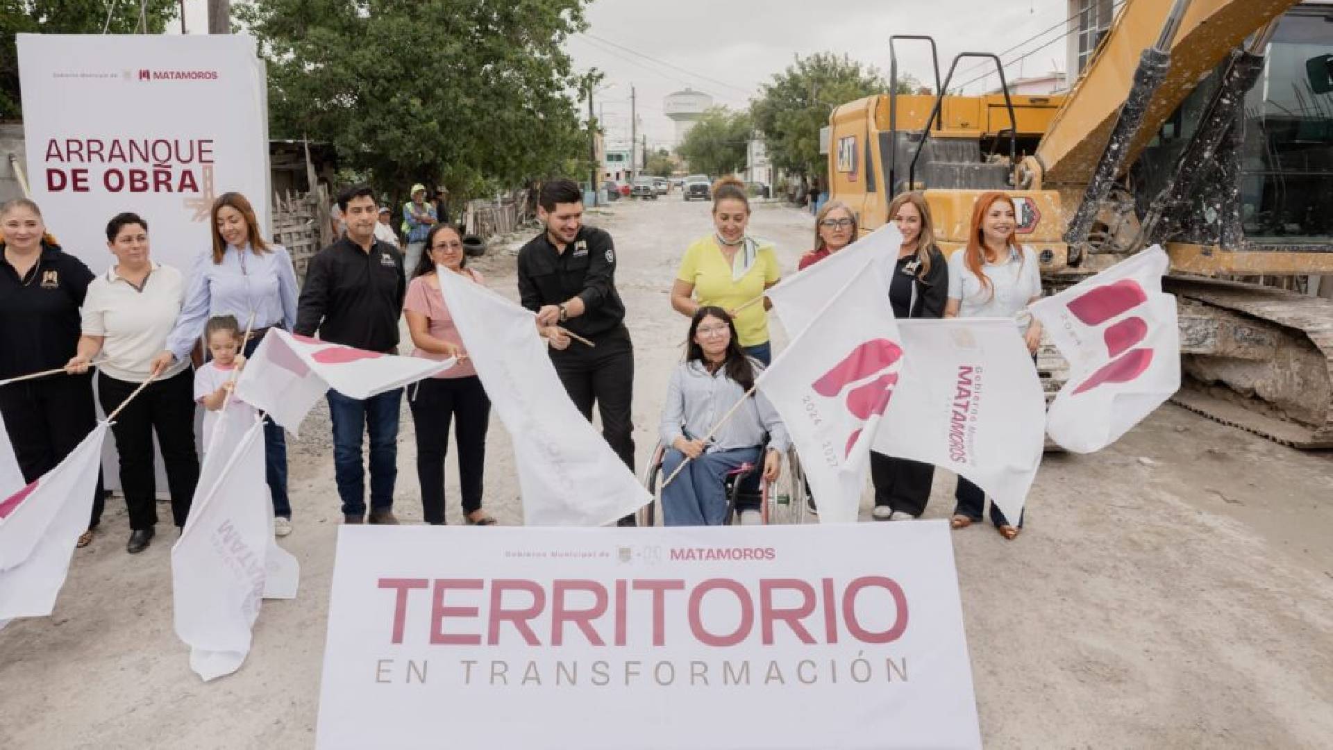 Beto Granados arranca pavimentación en Las Torres; anuncia inversión superior a los 4.5 MDPc