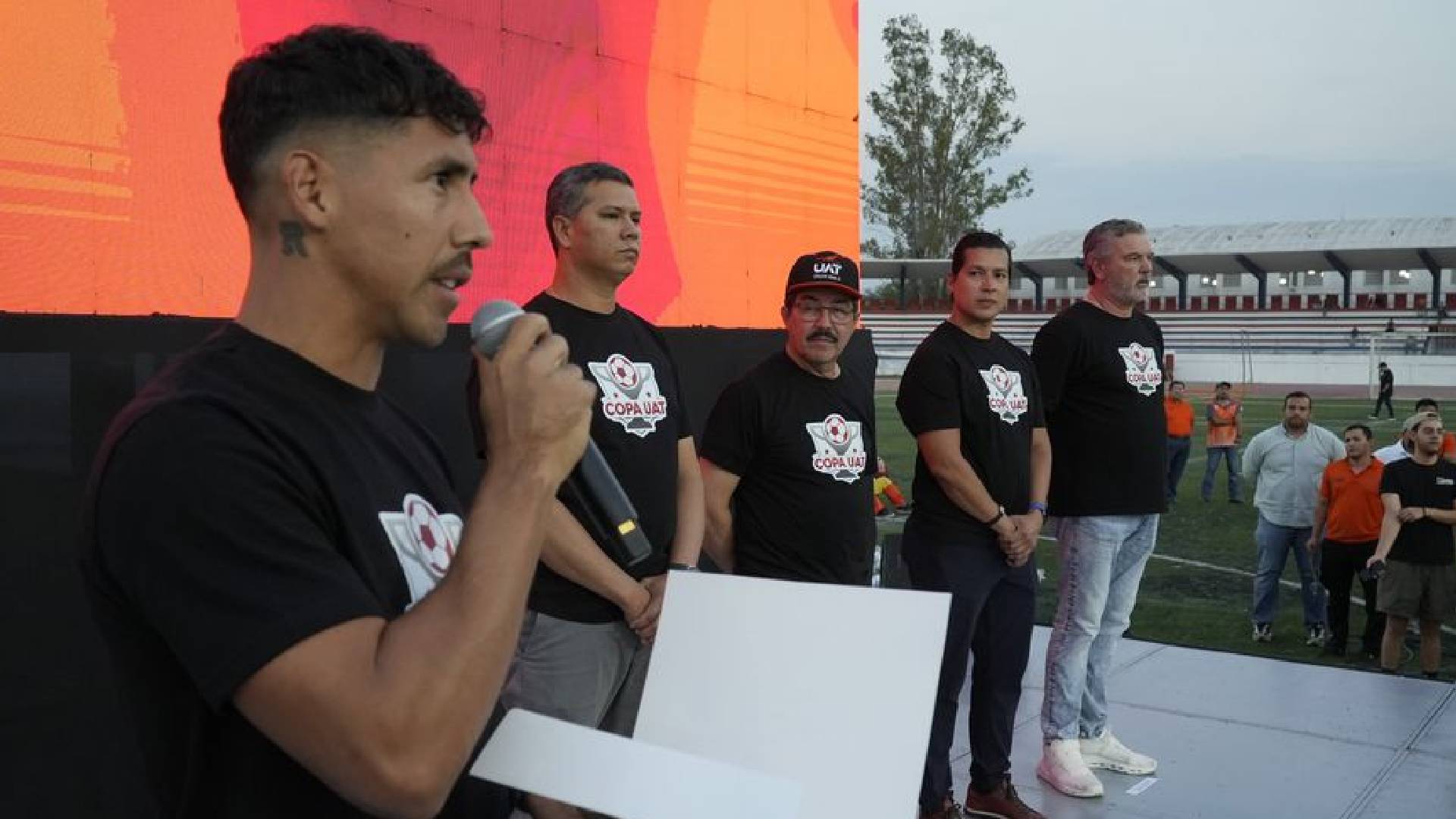 Dámaso Anaya inaugura la Copa UAT 2026 junto al “Diablito” Chávez