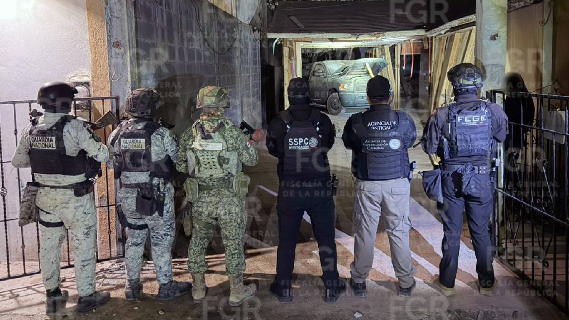 Aseguran vehículo con blindaje artesanal y cartuchos en Reynosa