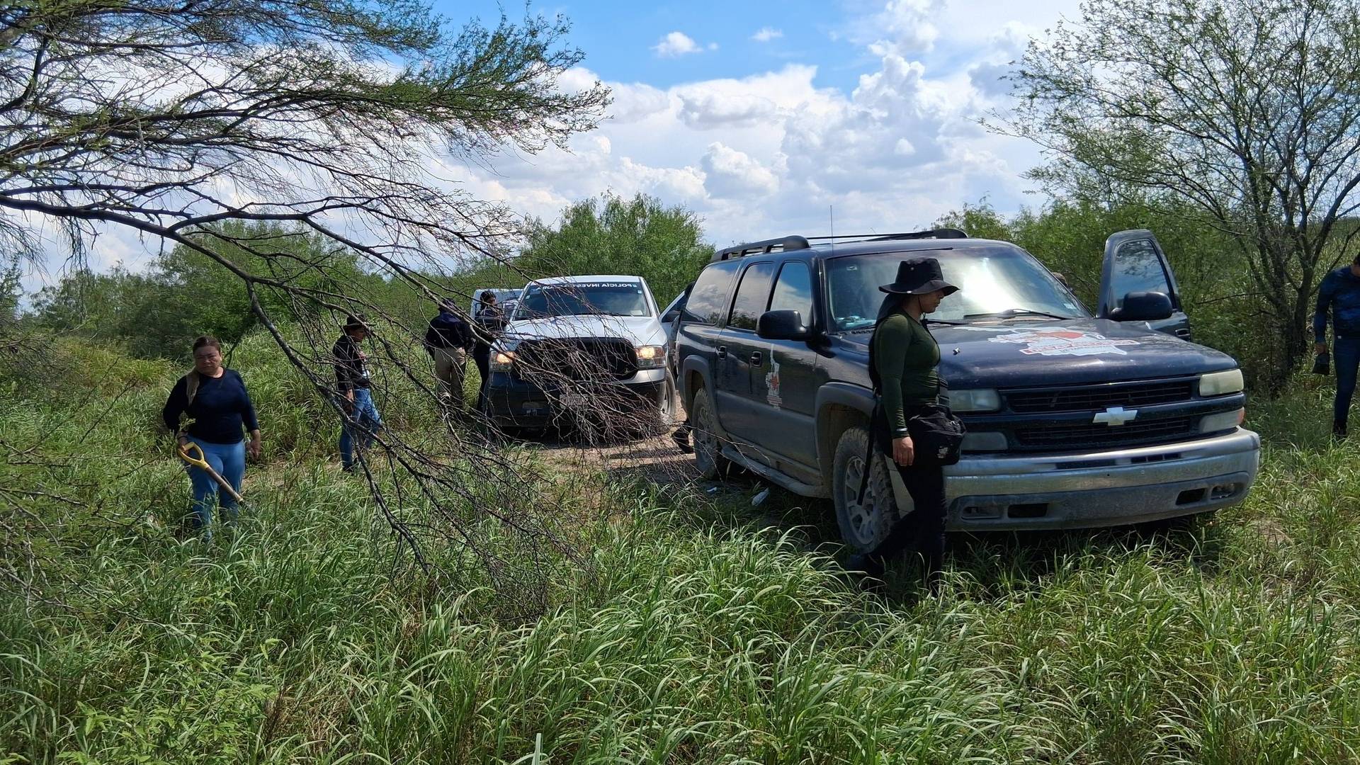 Hallan cráneo y restos humanos durante búsqueda en Reynosa