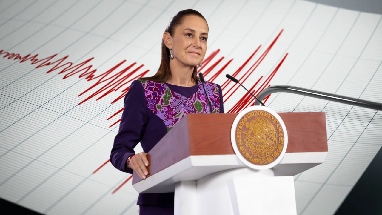 Sheinbaum reporta saldo blanco tras sismo en Oaxaca