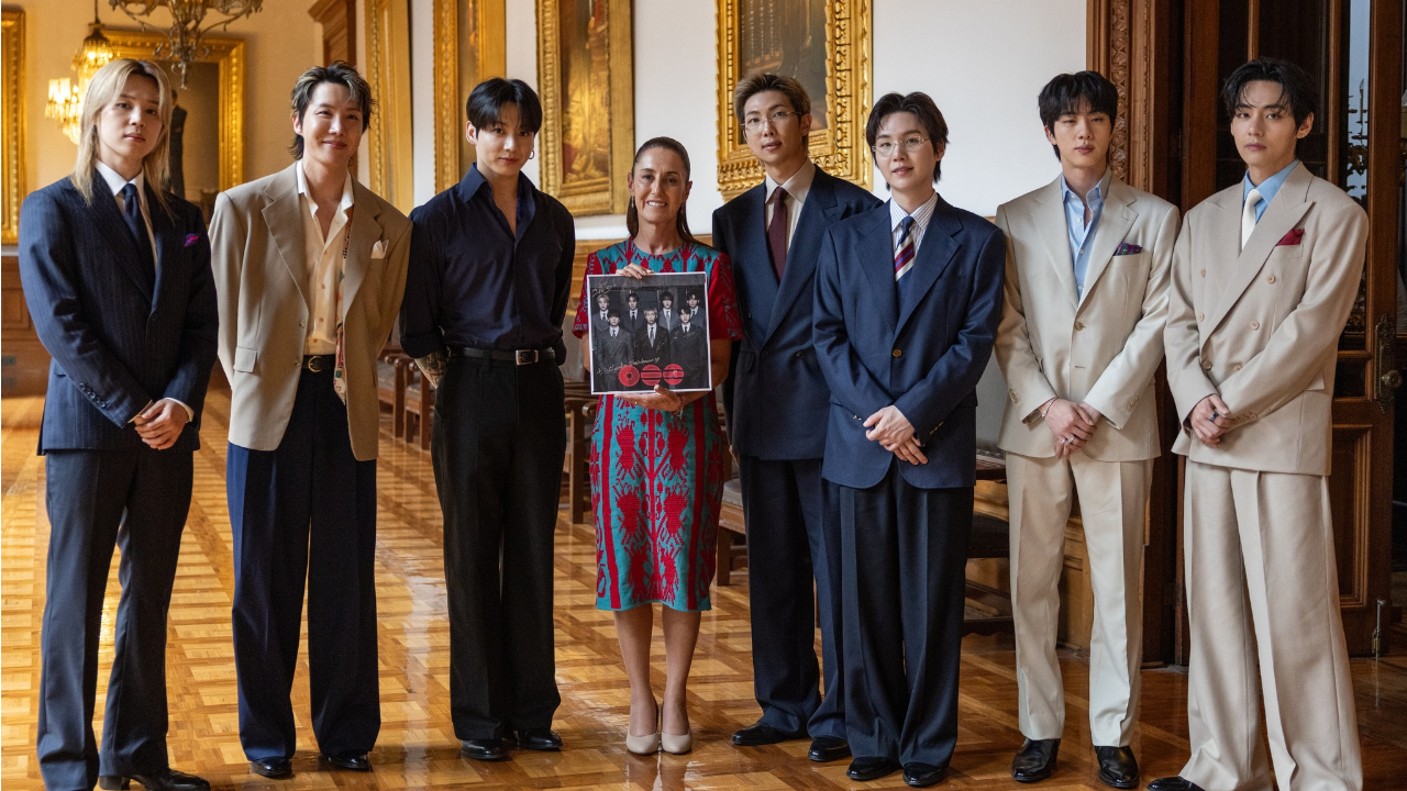 Sheinbaum confirma regreso de BTS a México