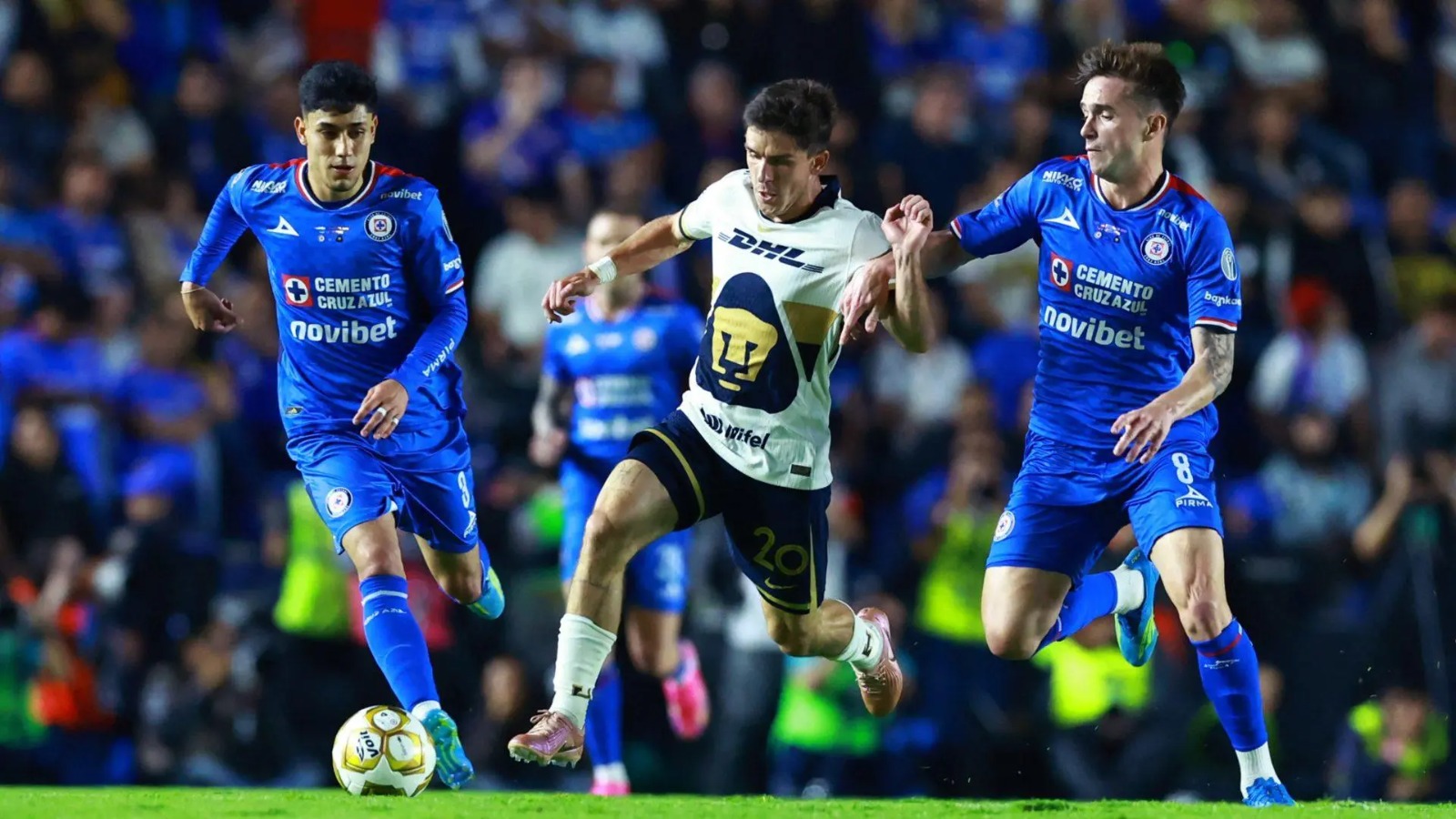 Pumas y Cruz Azul dejan todo para la vuelta