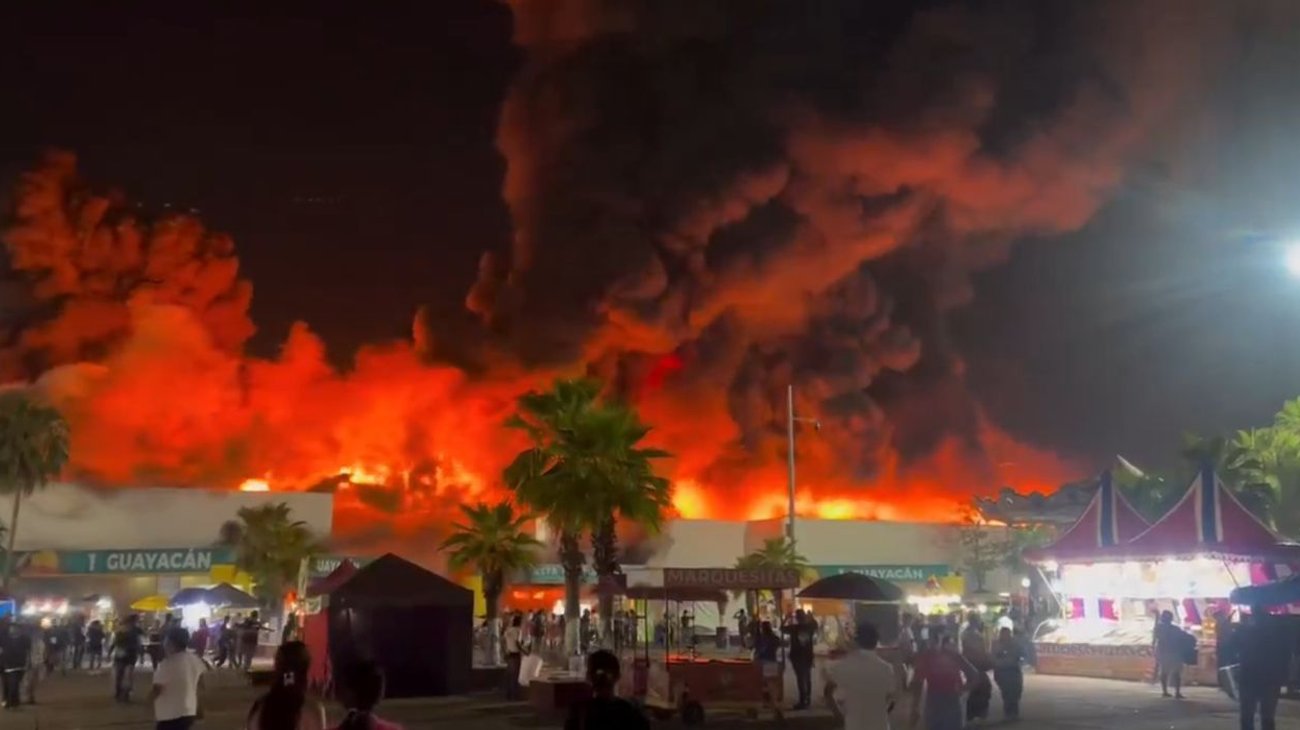 Incendio en Feria Tabasco 2026 deja cinco muertos