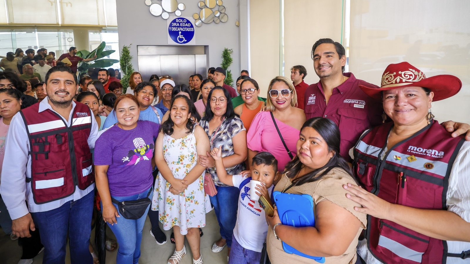 Refrenda Morena respaldo a Claudia Sheinbaum y Carlos Peña en Reynosa
