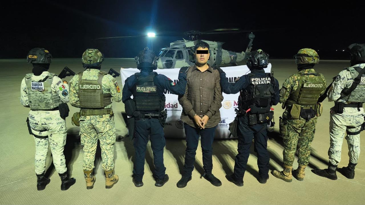 Capturan a “El Gabito”, lider de grupo criminal en Sinaloa
