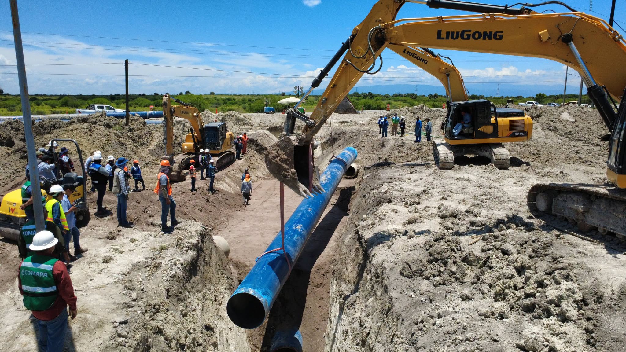 Ciudad Victoria empieza a recuperar el servicio de agua potable