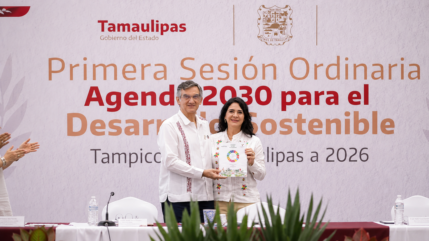 Tampico presenta avances en salud e inclusión ante el Consejo Estatal de la Agenda 2030