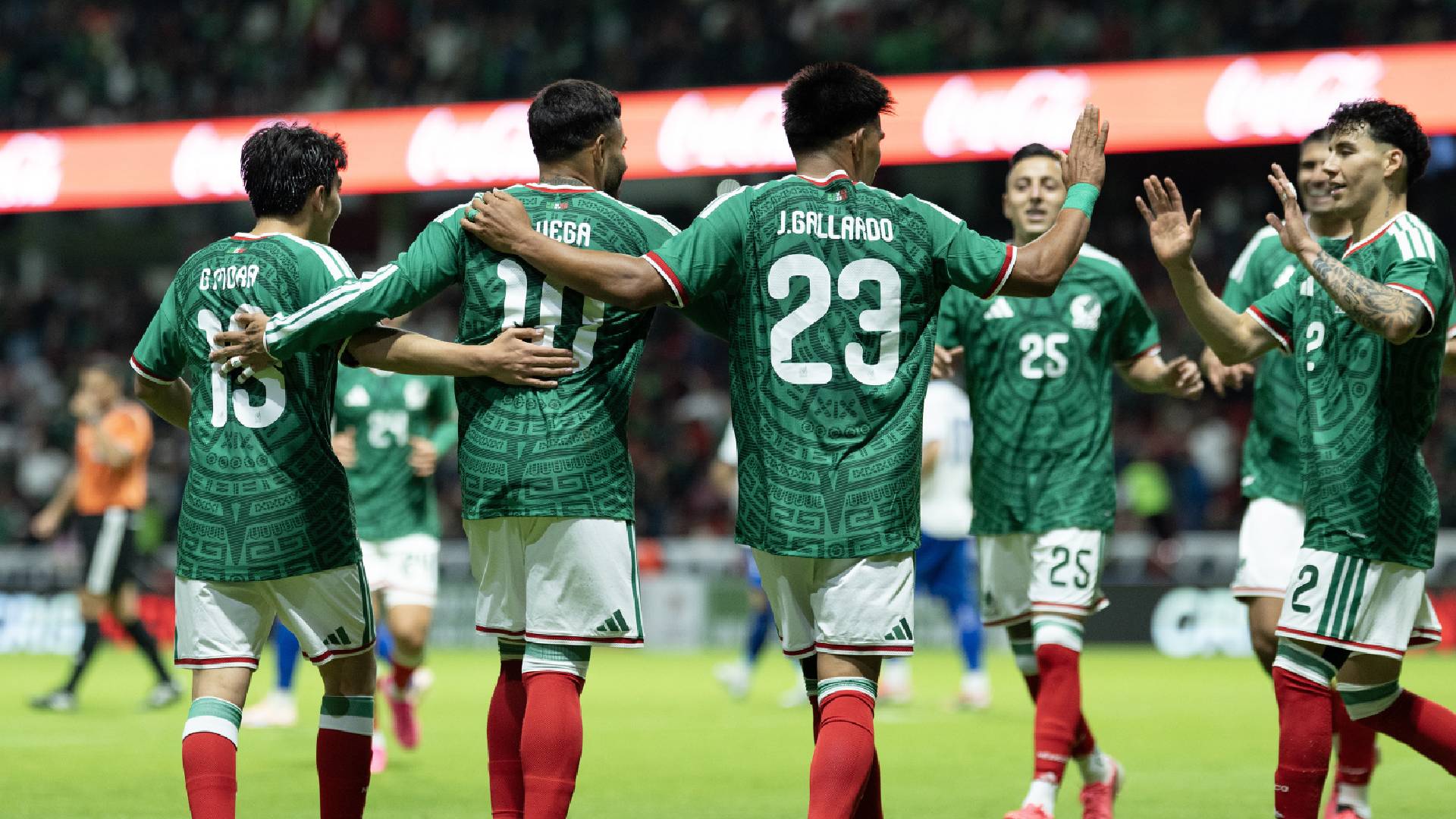 ¡Listos para el Mundial! México golea 5-1 a Serbia