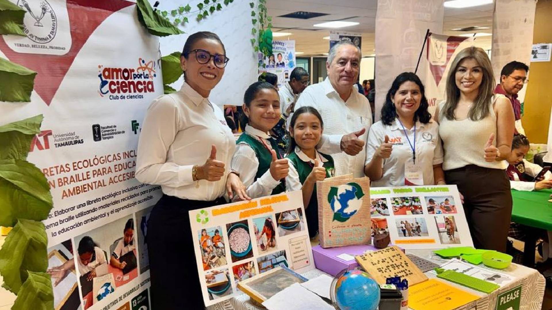 Destaca la UAT con proyectos ganadores en ExpoCiencias Tamaulipas 2026