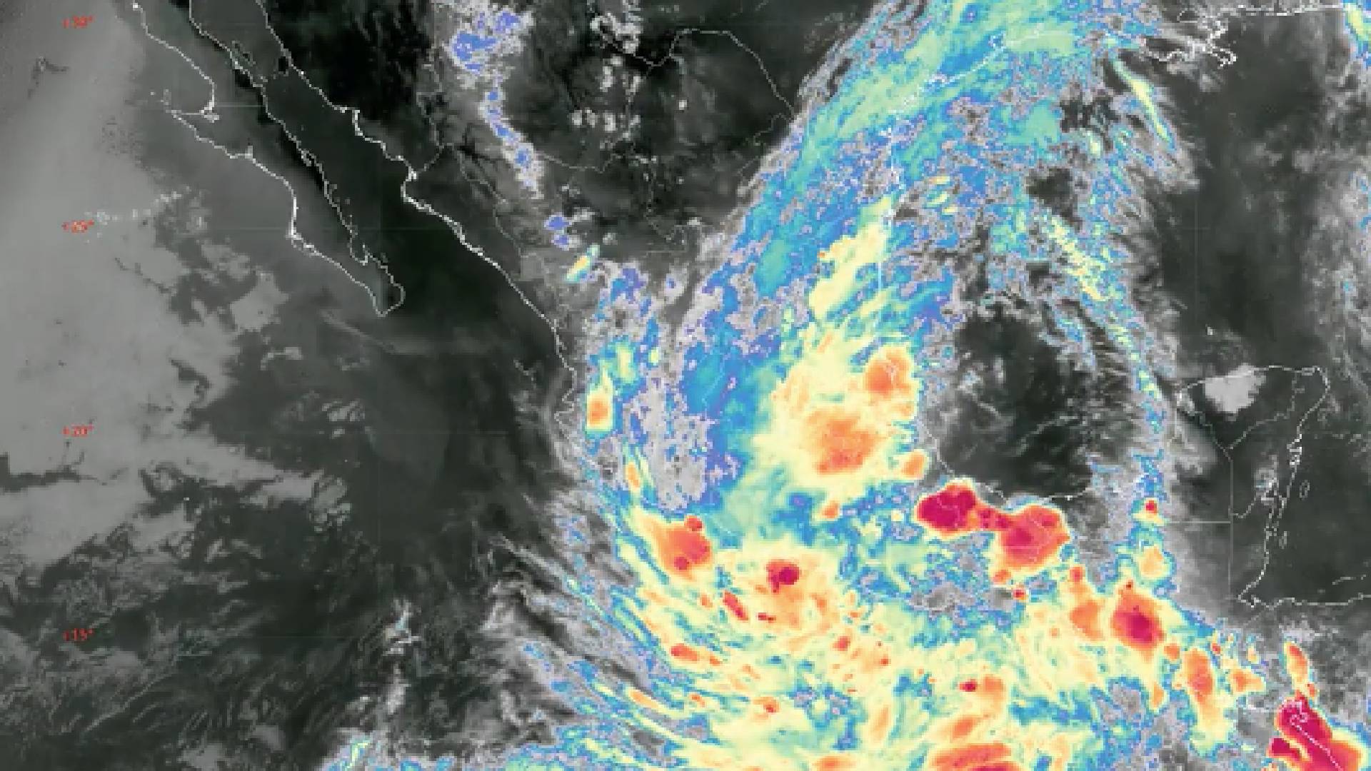 Se forma la tormenta tropical “Boris” frente a costas del Pacífico