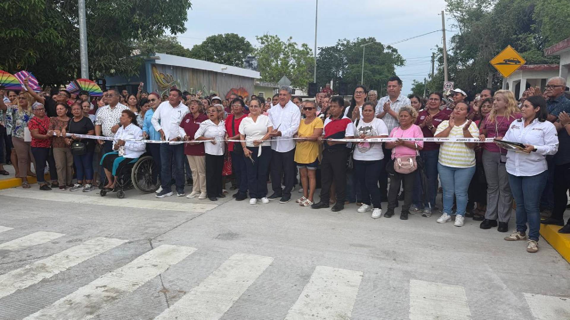 Armando Martínez entrega obras de pavimentación por más de 7 mdp en Altamira