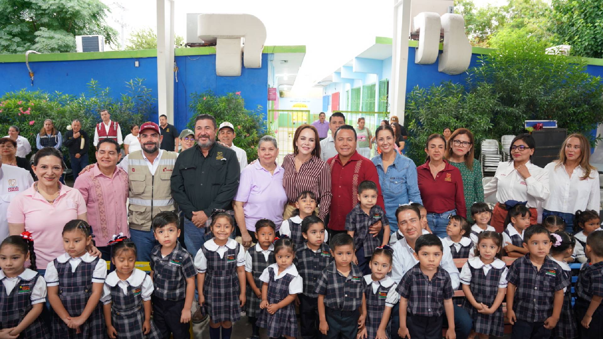 Carmen Lilia Canturosas transforma escuelas de educación básica con inversión en infraestructura