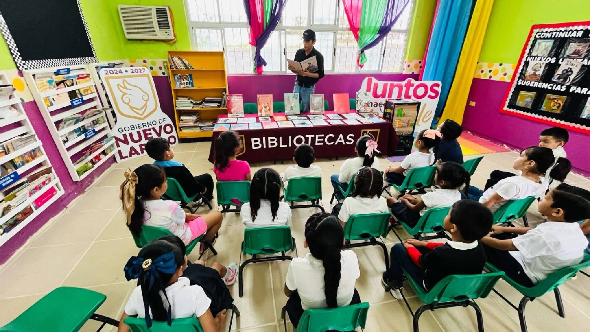 Gobierno de Nuevo Laredo fortalece el fomento a la lectura con el programa Biblioteca Itinerante