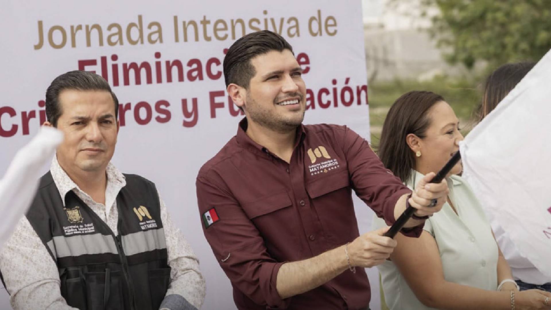 Eliminación de Criaderos y Fumigación: Beto Granados da banderazo de arranque a Jornada Intensiva en la Col. Ampliación San Manuel