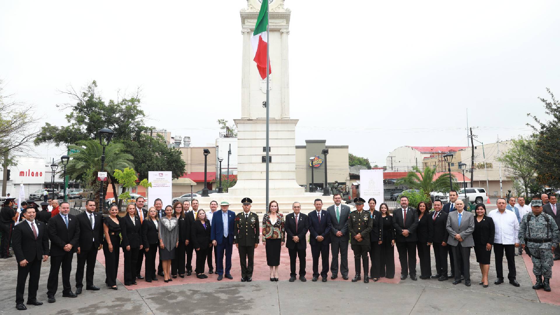 Carmen Lilia Canturosas destaca legado patriótico de Nuevo Laredo en su 178 Aniversario de fundación