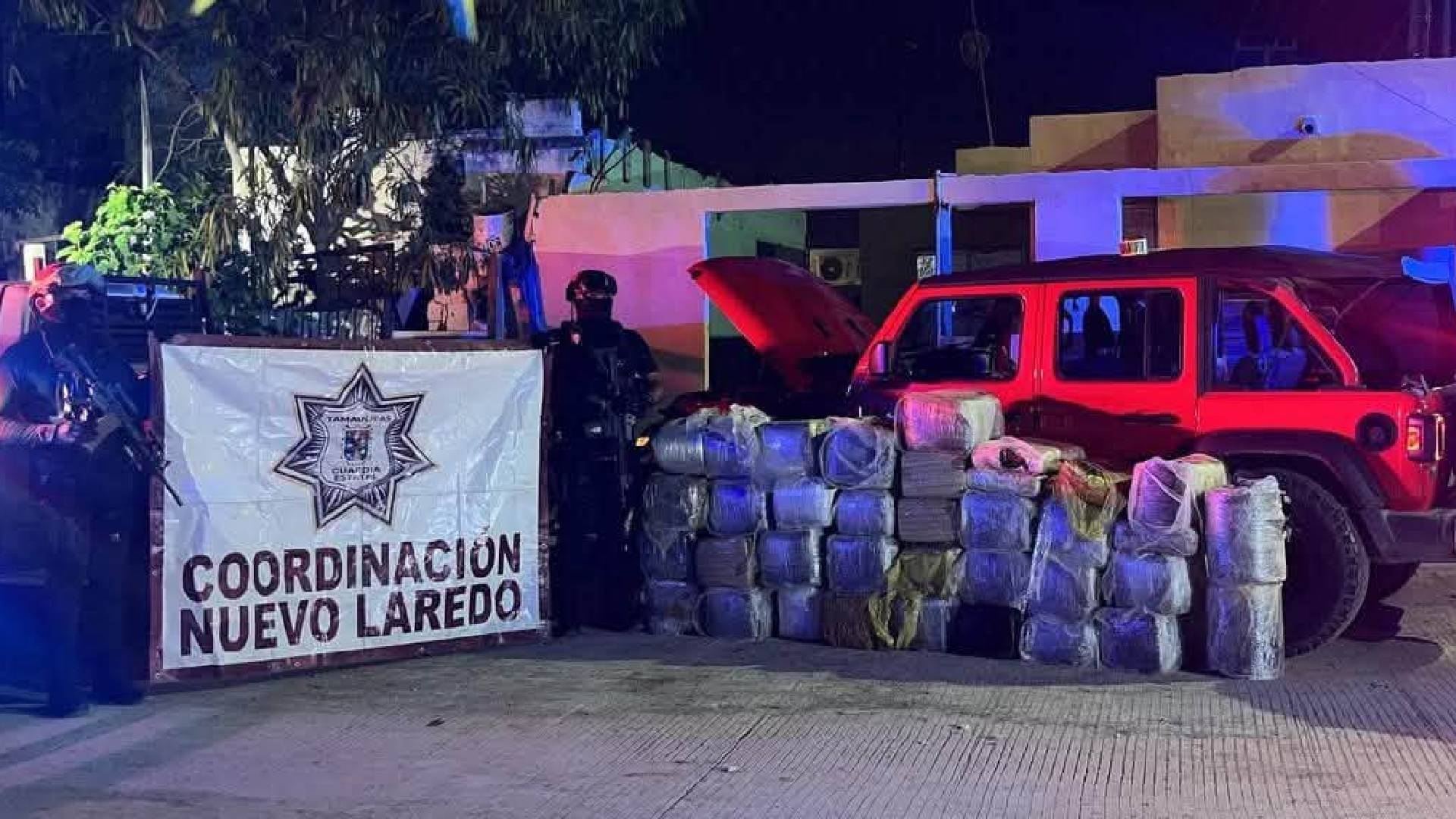 Aseguran más de 329 kilos de marihuana en Nuevo Laredo