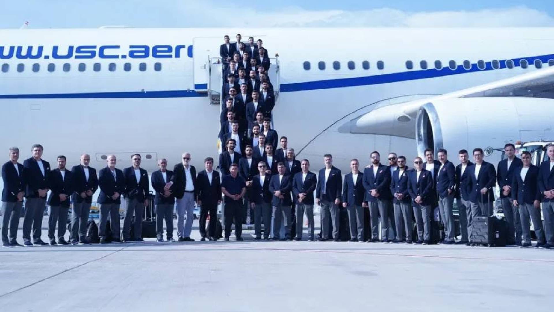 Selección de Irán aterriza en Tijuana rumbo al Mundial 2026
