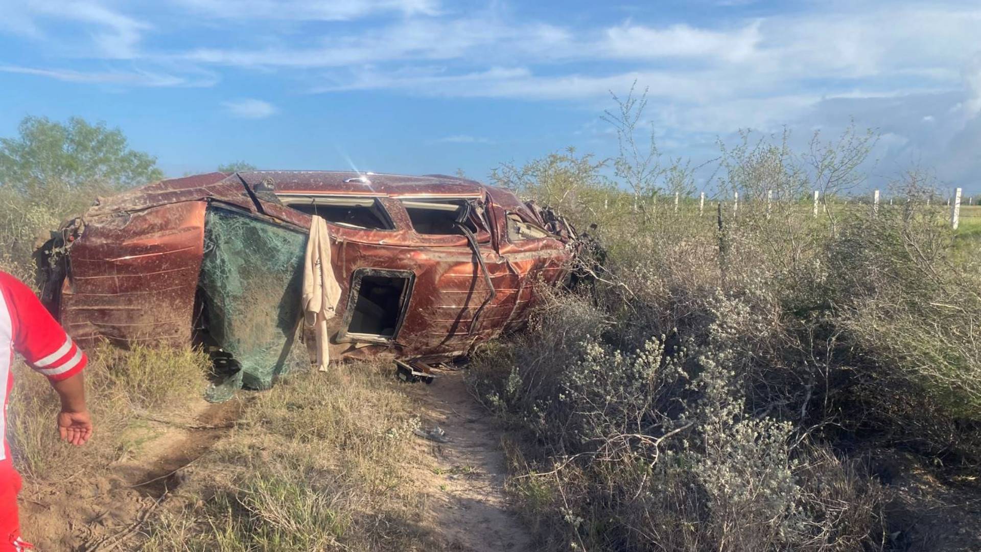 Trágica volcadura en Reynosa deja tres personas sin vida