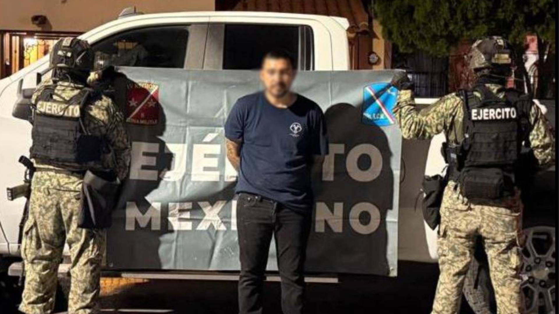 Detienen a sujeto con arma y droga durante operativo en Nuevo Laredo