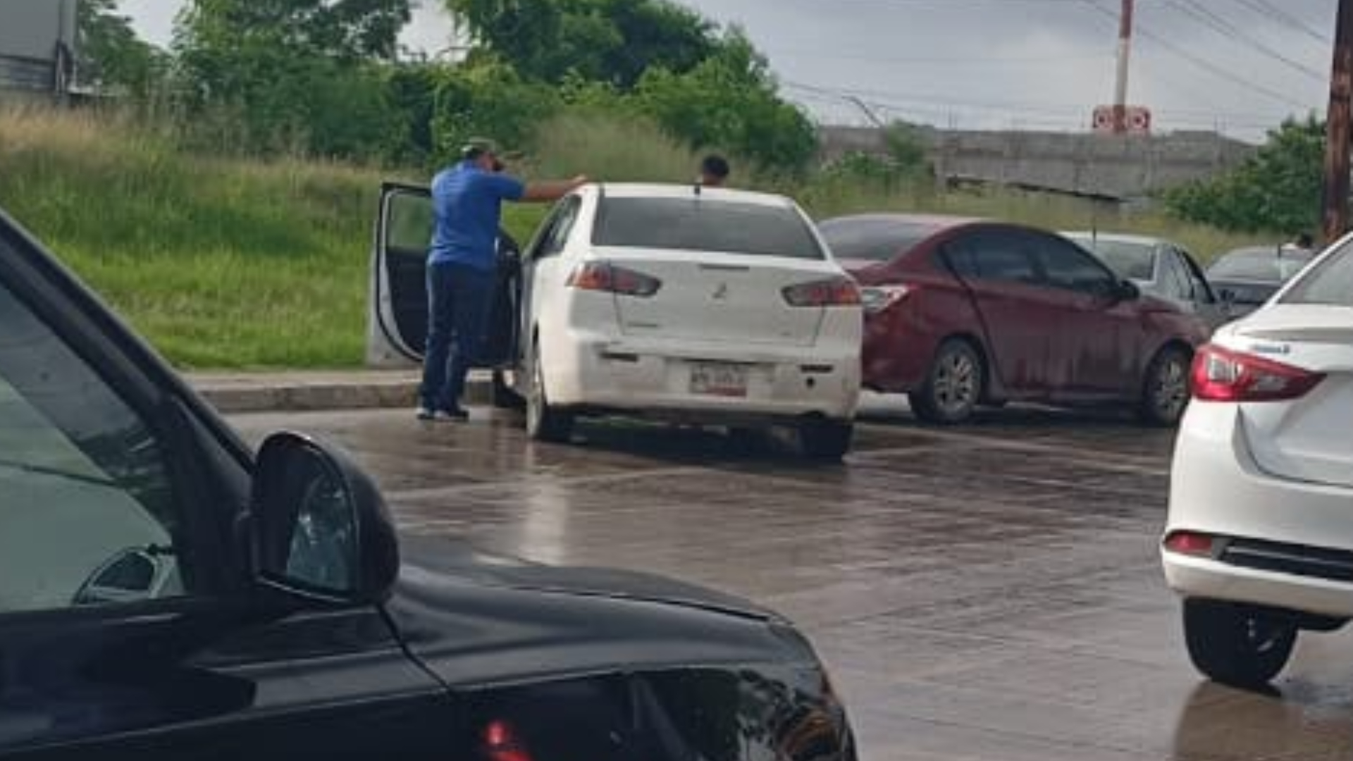 Lluvias ocasionan carambola en la zona norte de Tampico