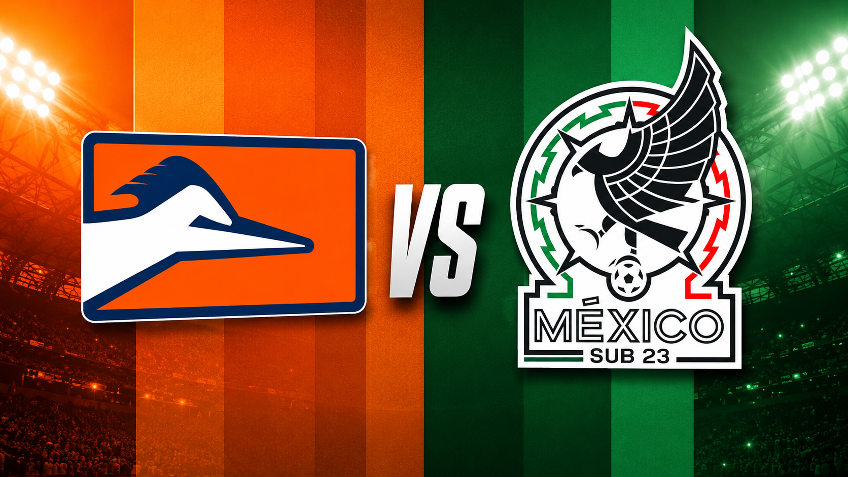 Correcaminos recibe a la Selección Mexicana Sub-23 en Ciudad Victoria