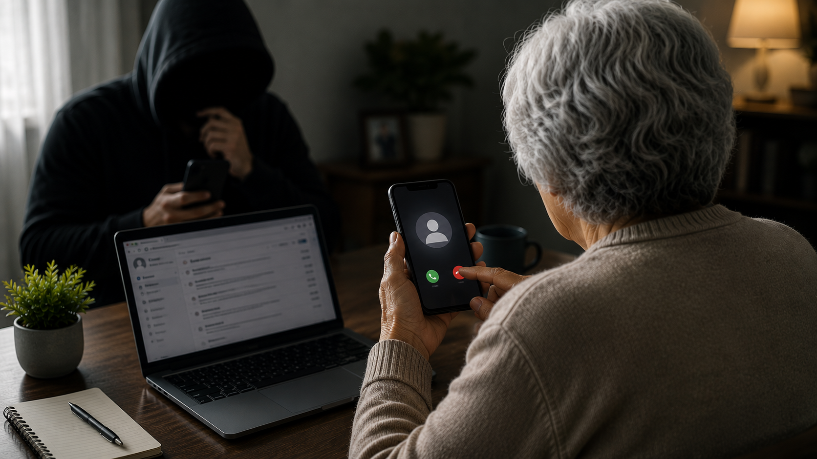Alertan sobre estafas telefónicas contra adultos mayores