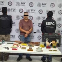Operativos en Tamaulipas dejan tres detenidos y arsenal asegurado