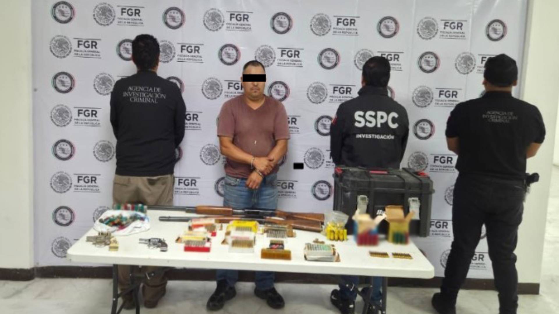 Operativos en Tamaulipas dejan tres detenidos y arsenal asegurado