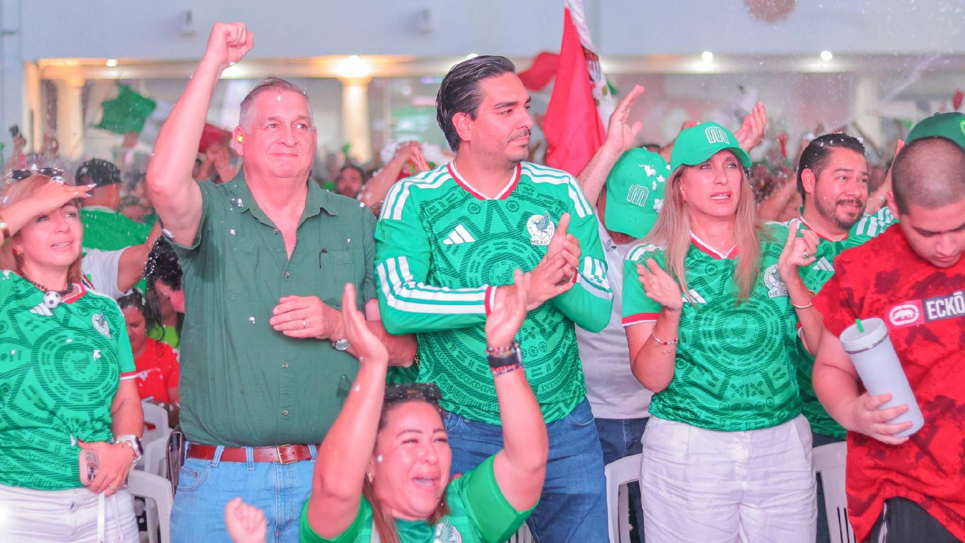 Reynosa vivió la emoción del México vs Inglaterra en la Fan Zone