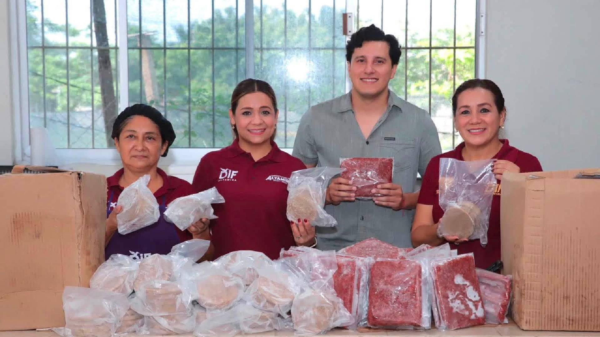DIF Altamira fortalece la alimentación de familias vulnerables