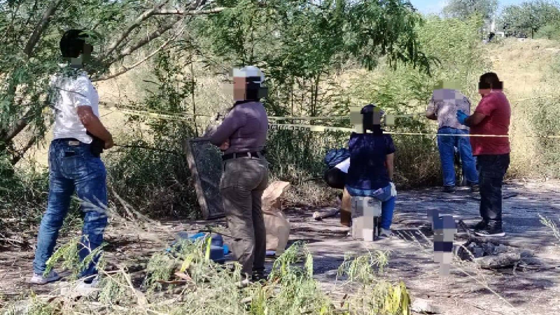 Localizan restos óseos calcinados en predio baldío de Reynosa