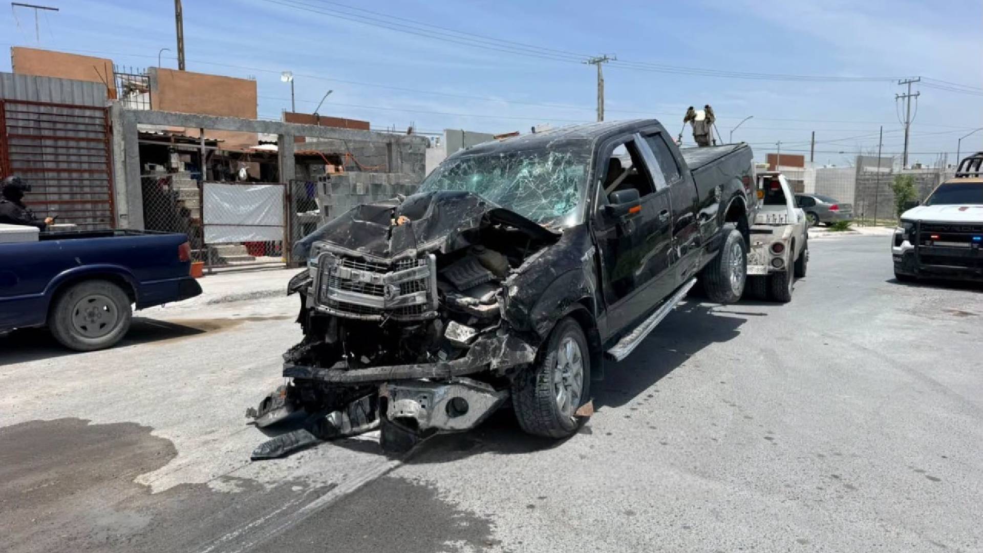 Muere conductor tras estrellarse contra una vivienda en Reynosa