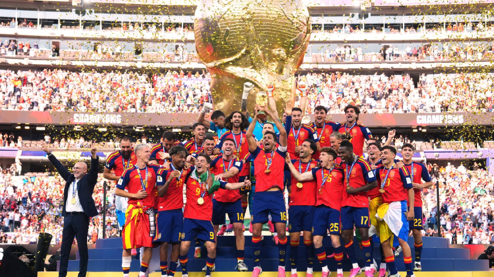 España se corona campeón del Mundial 2026 tras vencer 1-0 a Argentina