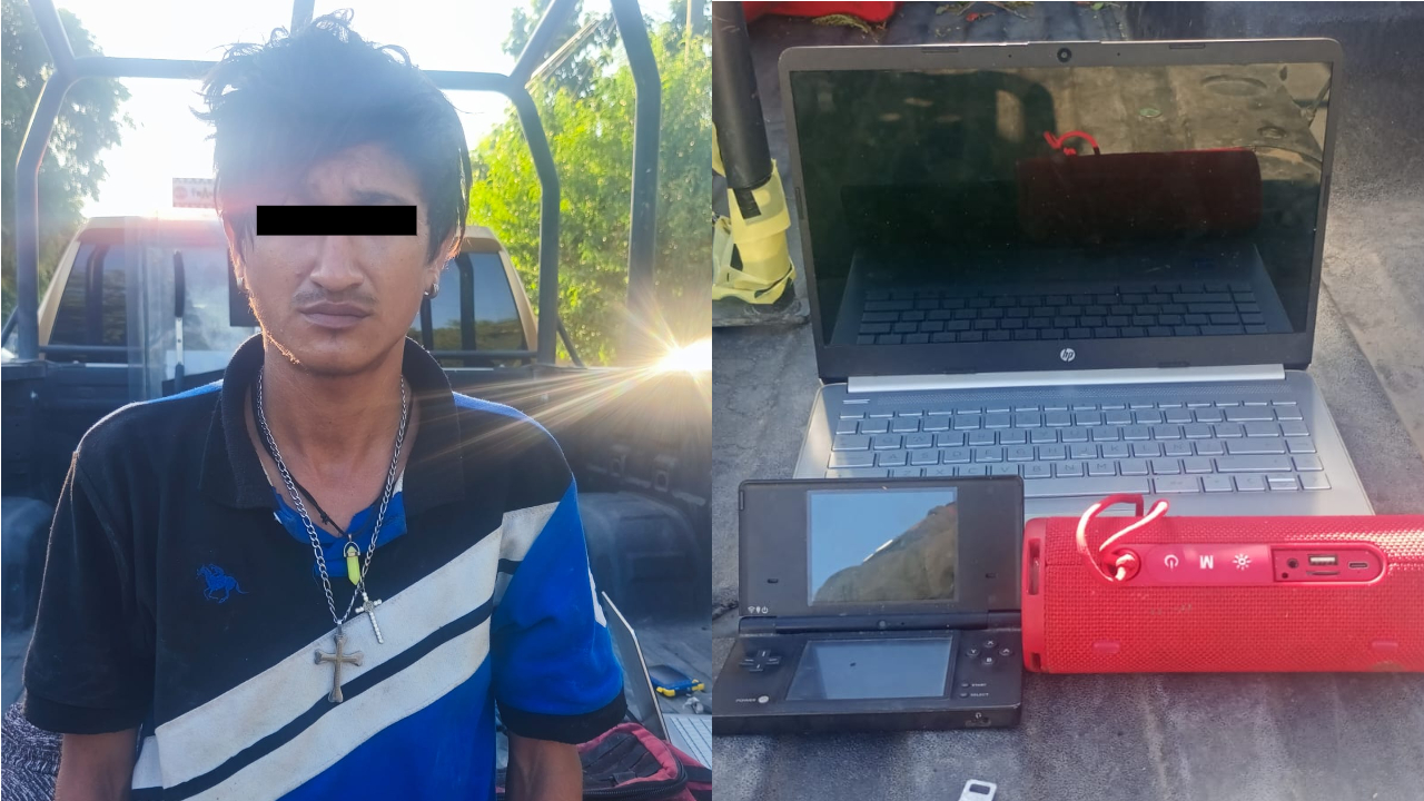 Detienen a presunto ladrón en Ciudad Victoria; piden a víctimas denunciar