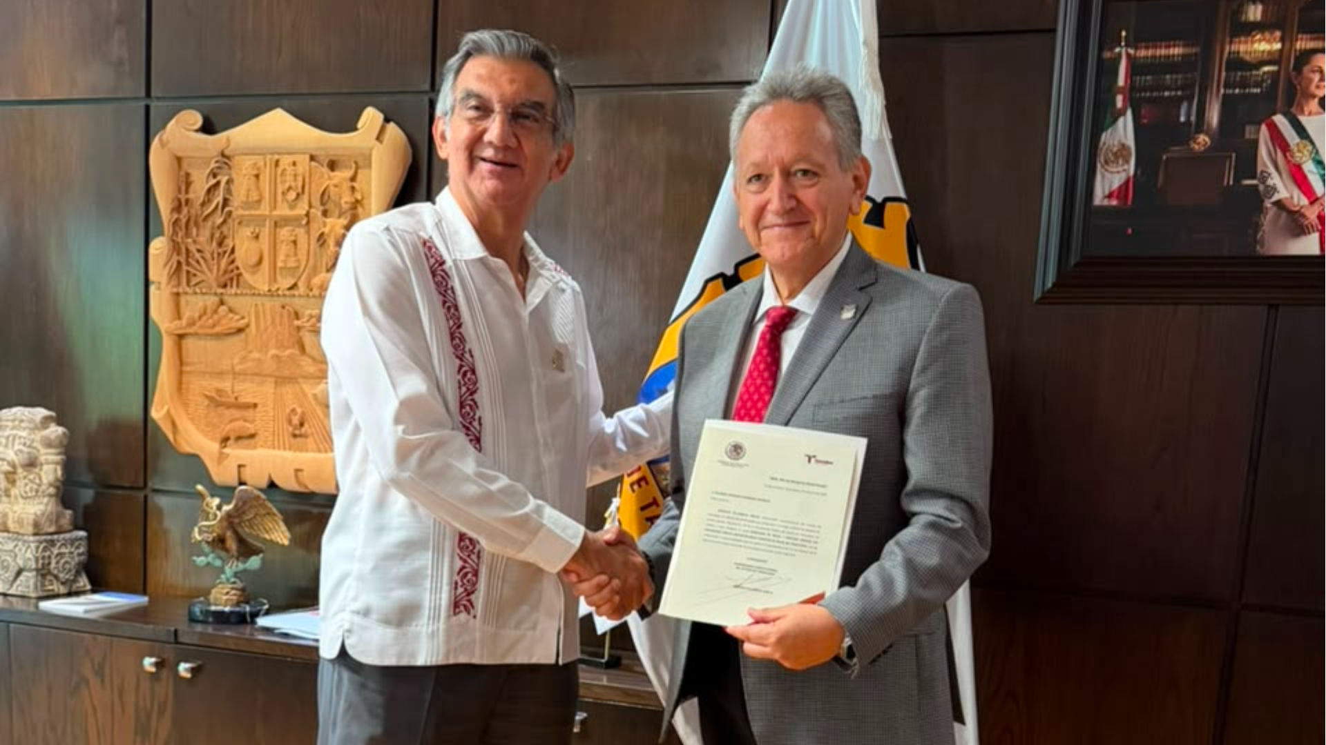 Américo Villarreal nombra nuevo secretario de Salud en Tamaulipas
