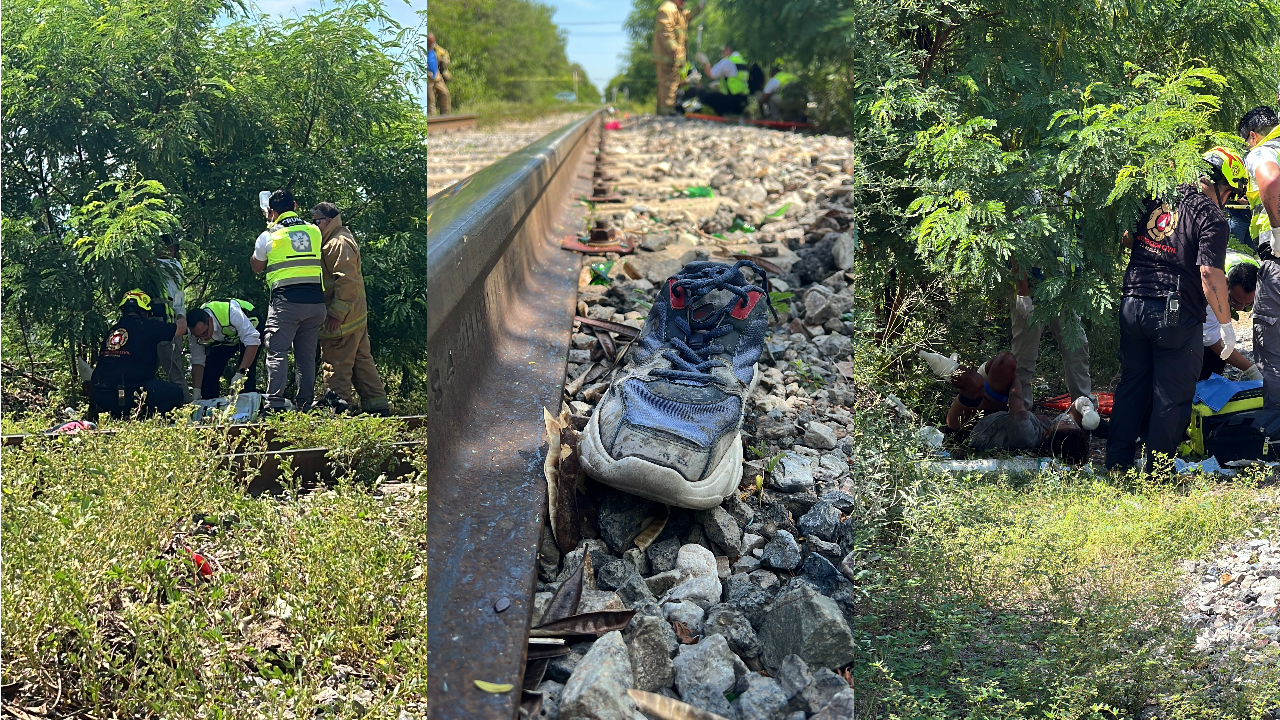 Tren arrolla a mujer en Ciudad Victoria; pierde ambas piernas