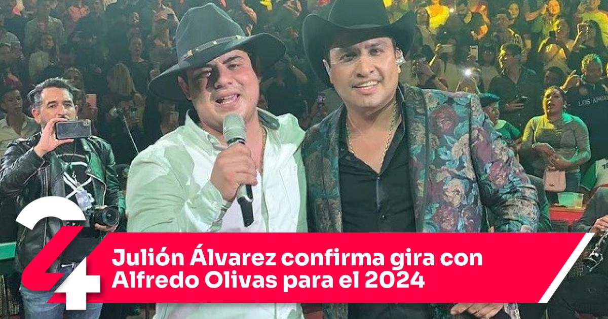Julión Álvarez confirma gira con Alfredo Olivas para el 2024